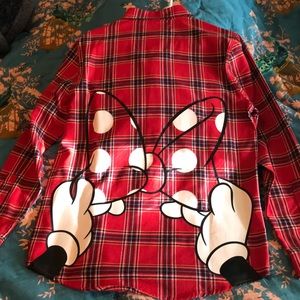 NWT Cakeworthy Minnie flannel shirt